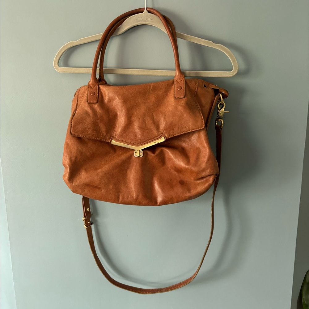 Botkier Valentina Crossbody Leather Satchel